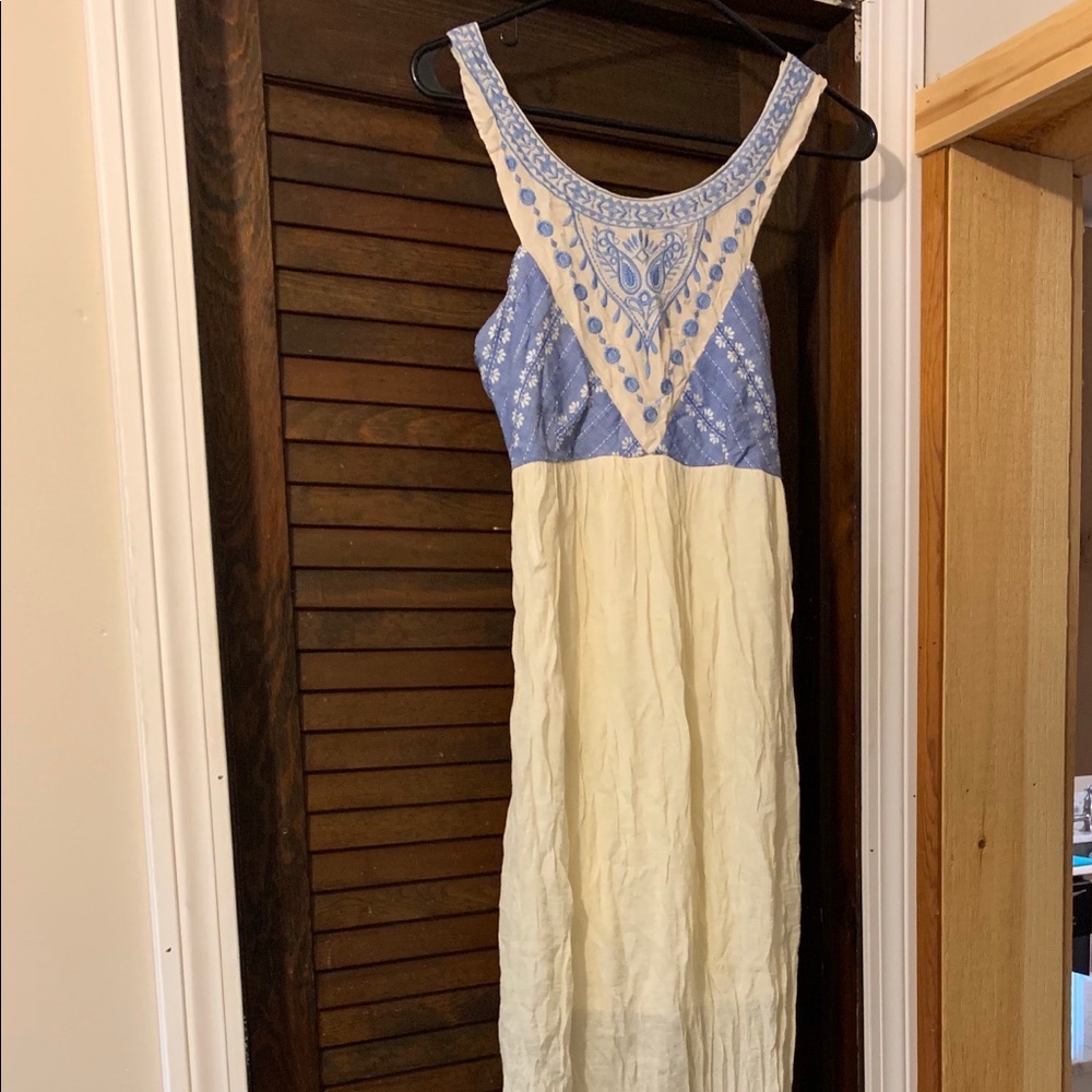 Floor length summer dress